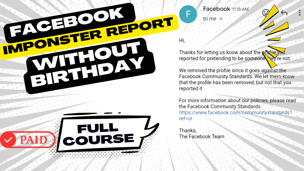 Without Birthday Imposter Report